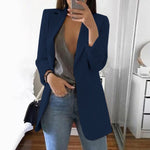 Joineles WomenJacket / Sleeve / Suit Coat 15 Color Slim Formal Blazer pro