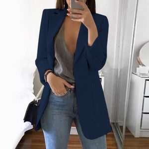Joineles WomenJacket / Sleeve / Suit Coat 15 Color Slim Formal Blazer pro