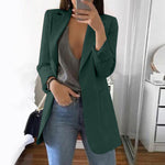 Joineles WomenJacket / Sleeve / Suit Coat 15 Color Slim Formal Blazer pro