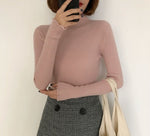 2019 Fall Winter Fashion Slim Sweater Women