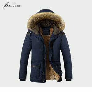 Winter Jacket/Fashion Casual/ Thin Thick Warm Mens Coats Parkas 2019