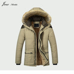 Winter Jacket/Fashion Casual/ Thin Thick Warm Mens Coats Parkas 2019