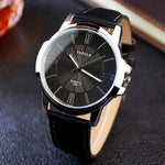 Mens Watches Top Brand Luxury Blue Glass Watch Men Watch Waterproof