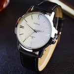 Mens Watches Top Brand Luxury Blue Glass Watch Men Watch Waterproof