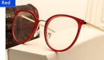 Fashion Retro Eyeglasses Cat Eye Metal