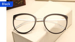 Fashion Retro Eyeglasses Cat Eye Metal