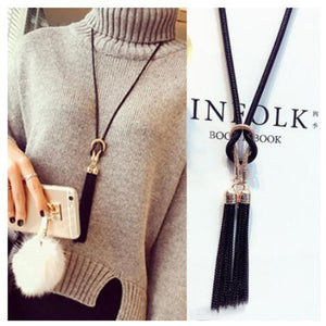 New Arrival Female Pendant Necklace Tassel Long