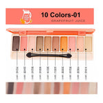 Eyeshadow Palette 10Colors Matte Eye shadow Fashion Glitter  Korean Style Cosmetics