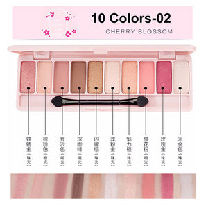 Eyeshadow Palette 10Colors Matte Eye shadow Fashion Glitter  Korean Style Cosmetics