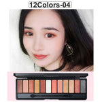 Eyeshadow Palette 10Colors Matte Eye shadow Fashion Glitter  Korean Style Cosmetics